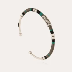 Bracelet Zanzibar grand modèle argenté