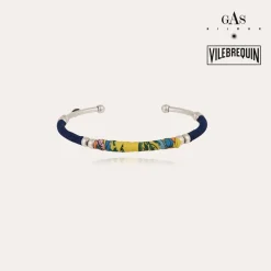 Bracelet Zanzibar Vilebrequin grand modèle argenté