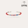 Bracelet Zanzibar Vilebrequin grand modèle argenté