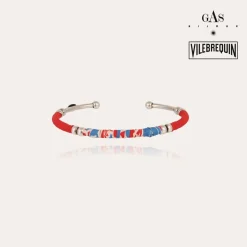 Bracelet Zanzibar Vilebrequin grand modèle argenté