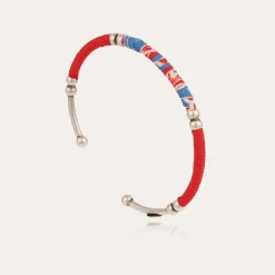 Bracelet Zanzibar Vilebrequin grand modèle argenté