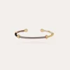 Bracelet Zanzifull jonc strass doré