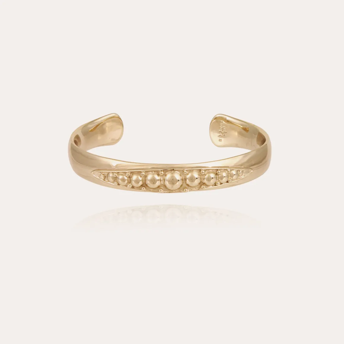Bracelet Ziggy grand modèle doré