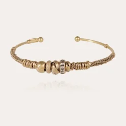 Bracelet Zizanie strass doré