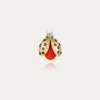 Broche Coccinelle petit modèle dorée