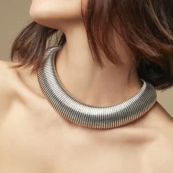 Collier Aida argenté