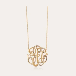 Collier Arabesque grand modèle doré