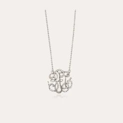 Collier Arabesque petit modèle argenté