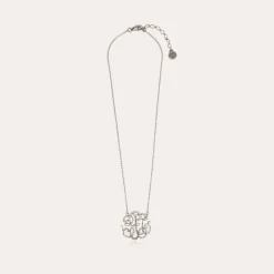 Collier Arabesque petit modèle argenté