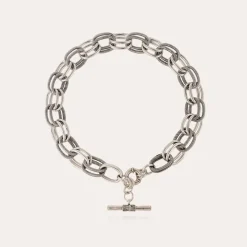 Collier Bell argenté