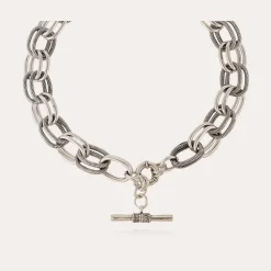 Collier Bell argenté