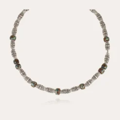 Collier Bob argenté