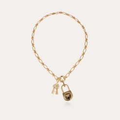Collier Cadenas doré