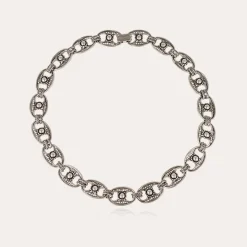 Collier Carthage argenté