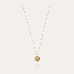 Collier Coeur doré