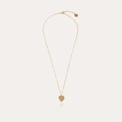 Collier Coeur doré