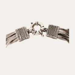 Collier Jos argenté