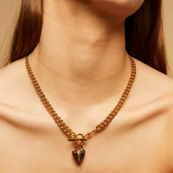 Collier Locked doré