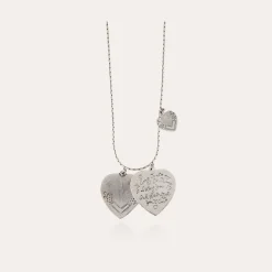 Collier Love argenté