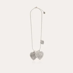 Collier Love argenté