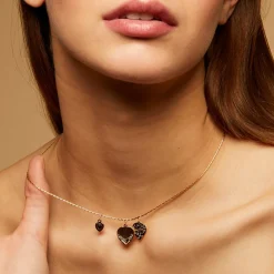 Collier Love mini doré