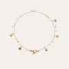 Collier Lucce Serti doré