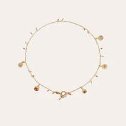 Collier Lucce Serti doré