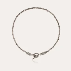 Collier Maglia argenté