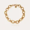 Collier Maille Ovale moyen modèle doré