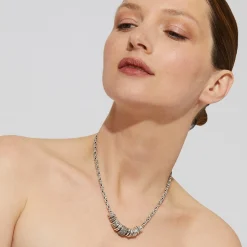 Collier Marquise Chaine argenté