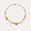 Collier Prato acétate doré