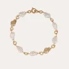 Collier Rainbow Biwa Bis doré