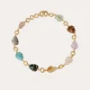 Collier Rainbow multi doré