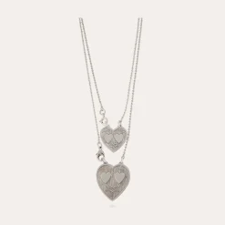 Collier scapulaire Gilot petit modèle argenté