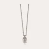 Collier Scarabée argenté
