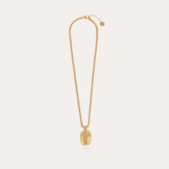 Collier Scarabée doré