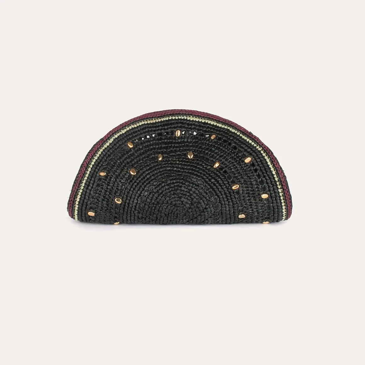 Pochette Sol raphia