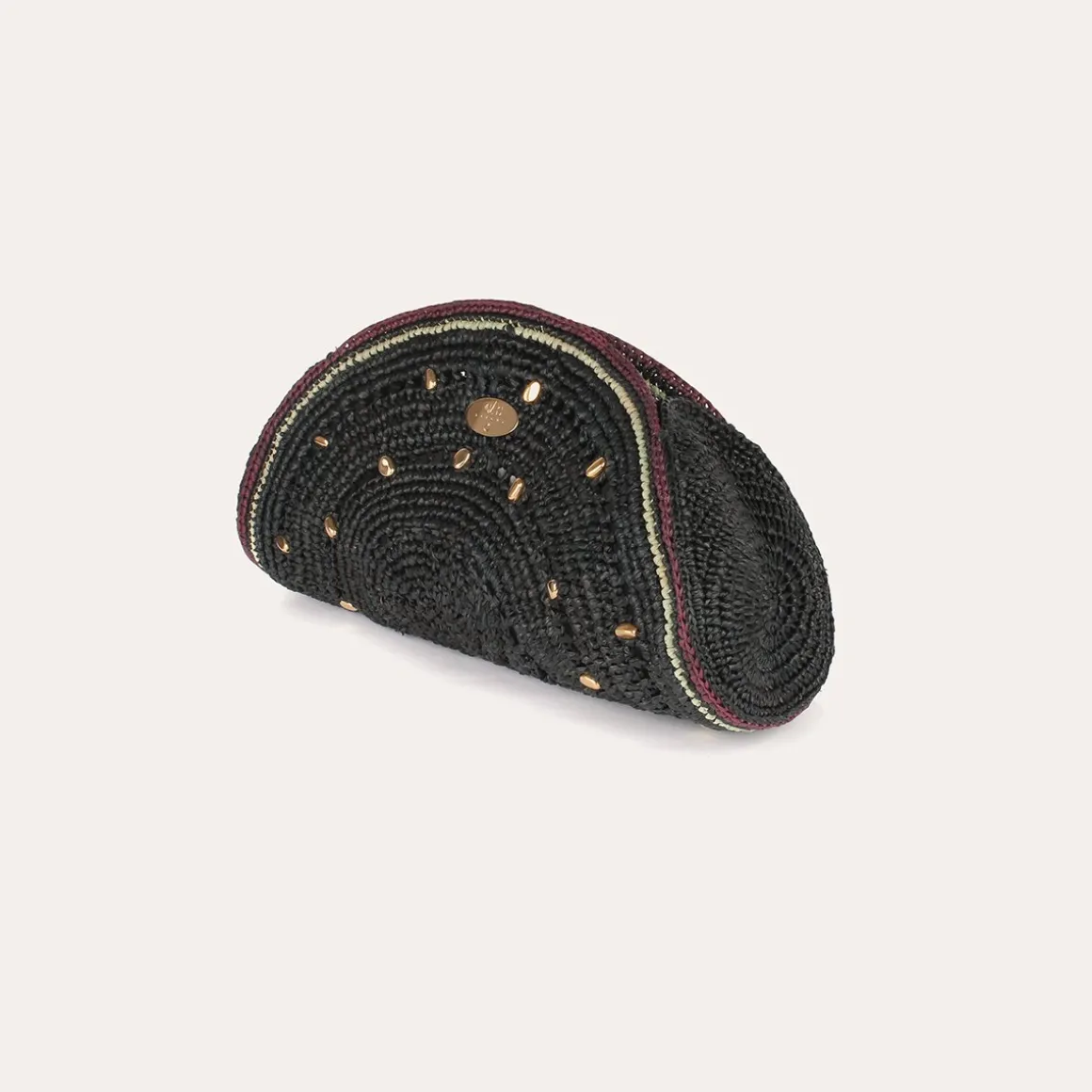 Pochette Sol raphia
