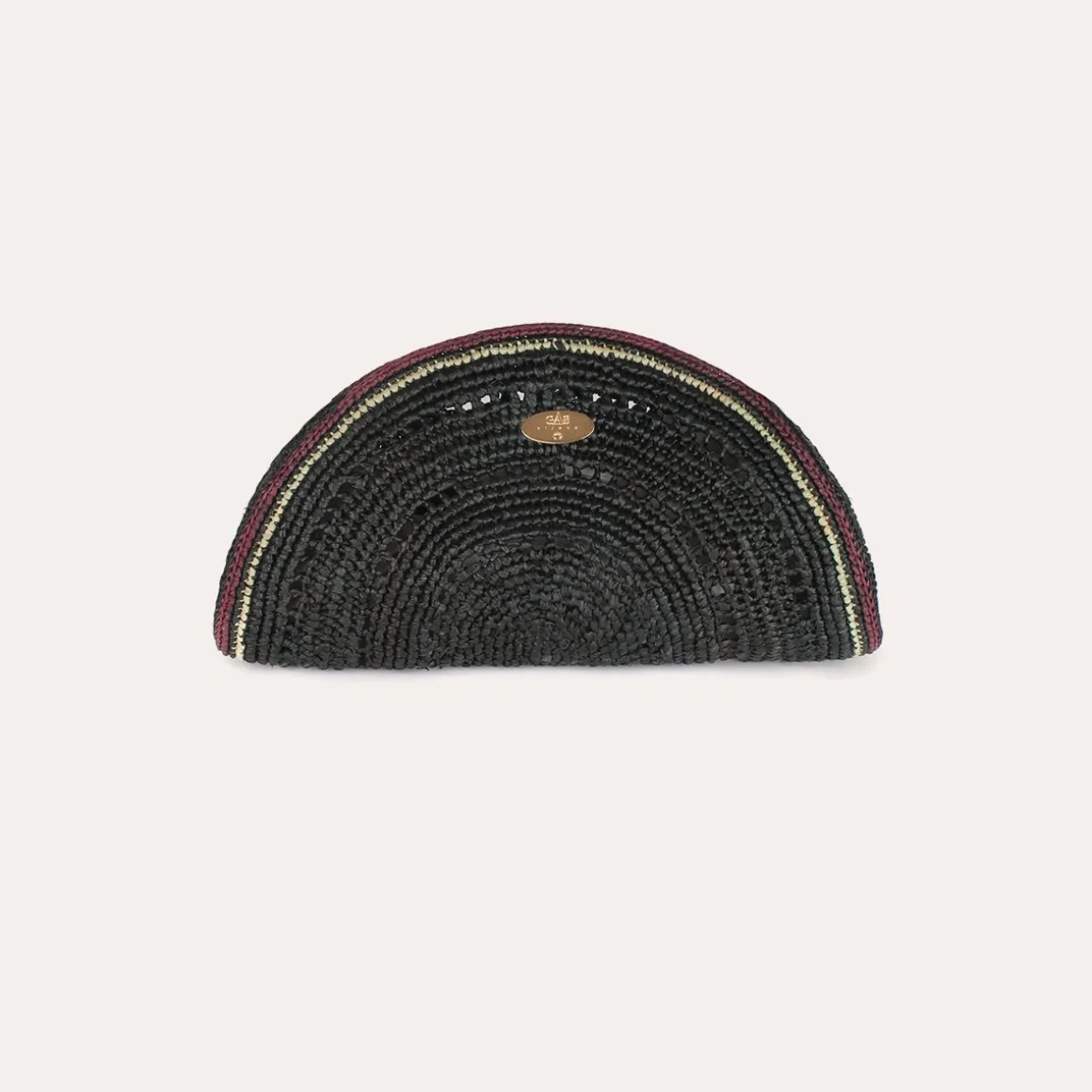 Pochette Sol raphia