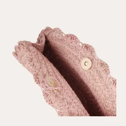 Pochette Sun raphia