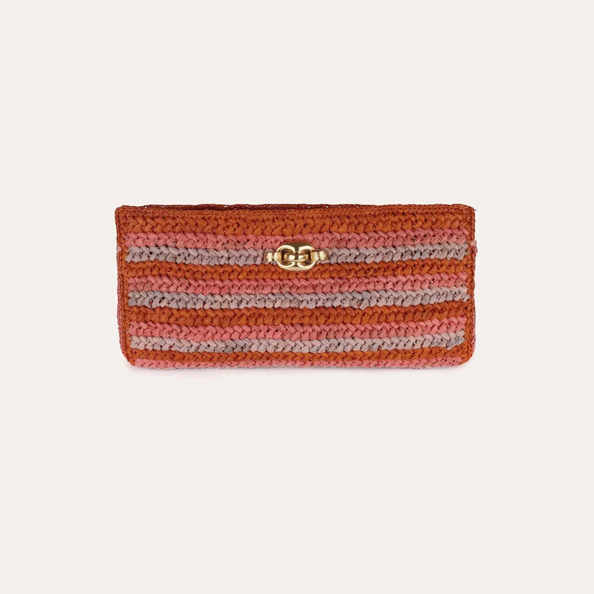 Pochette Uptown raphia