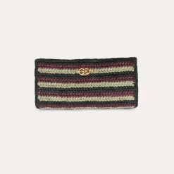 Pochette Uptown raphia