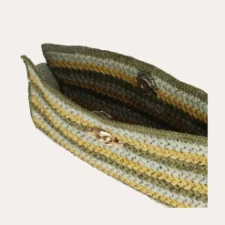 Pochette Uptown raphia