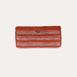 Pochette Uptown raphia