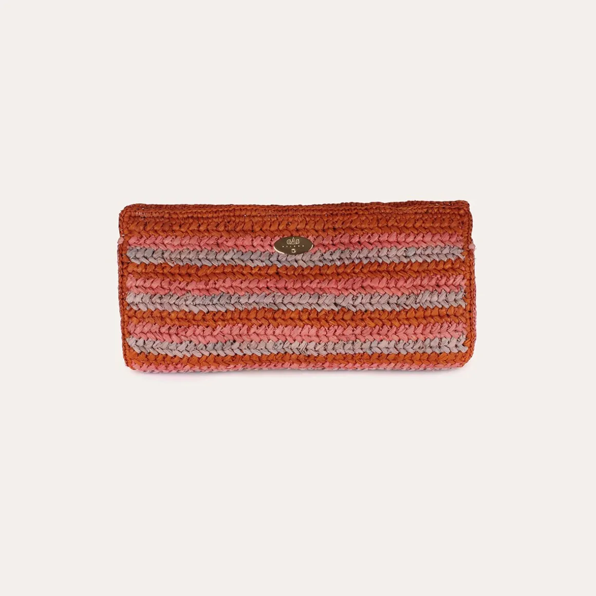 Pochette Uptown raphia