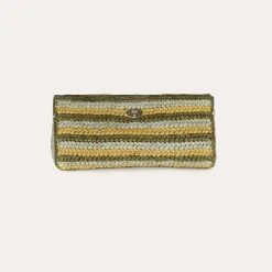 Pochette Uptown raphia