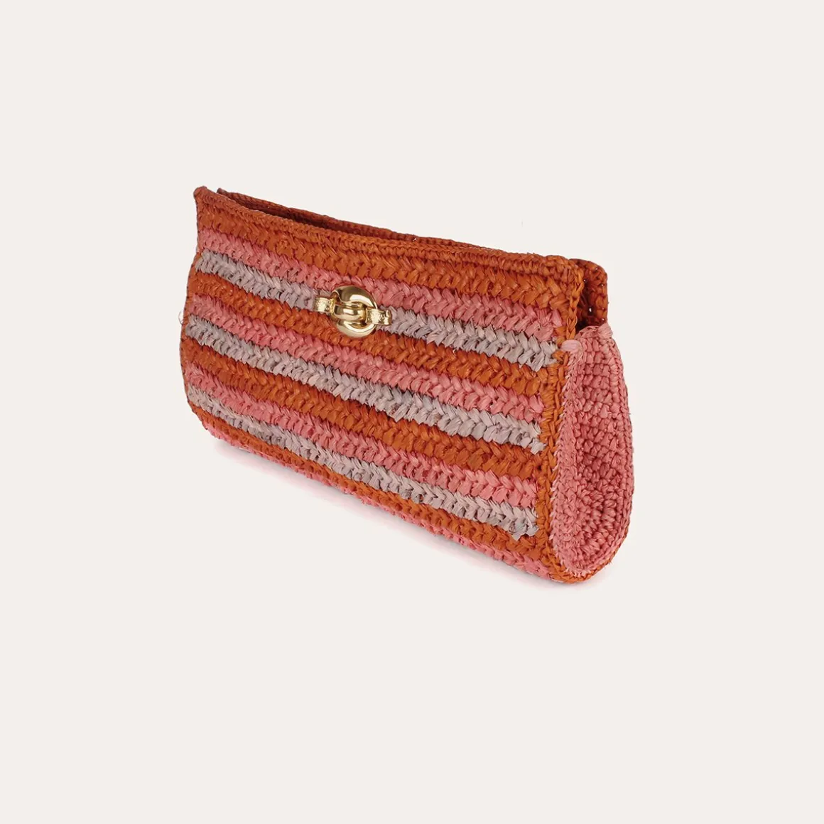 Pochette Uptown raphia
