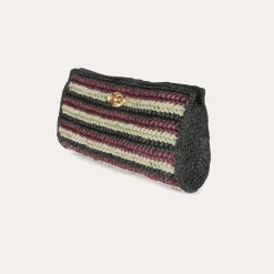Pochette Uptown raphia