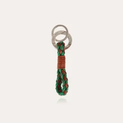 Porte-clés Barcelona argenté
