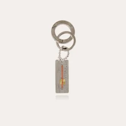 Porte-clés Evita argenté